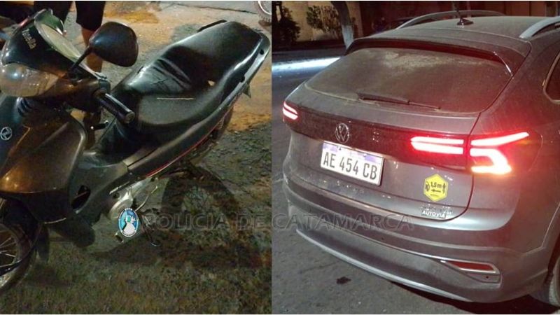 Choque en avenida Presidente Castillo