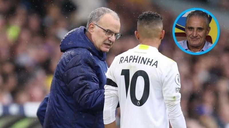 Tité agradeció a Bielsa por el trabajo con Raphinha