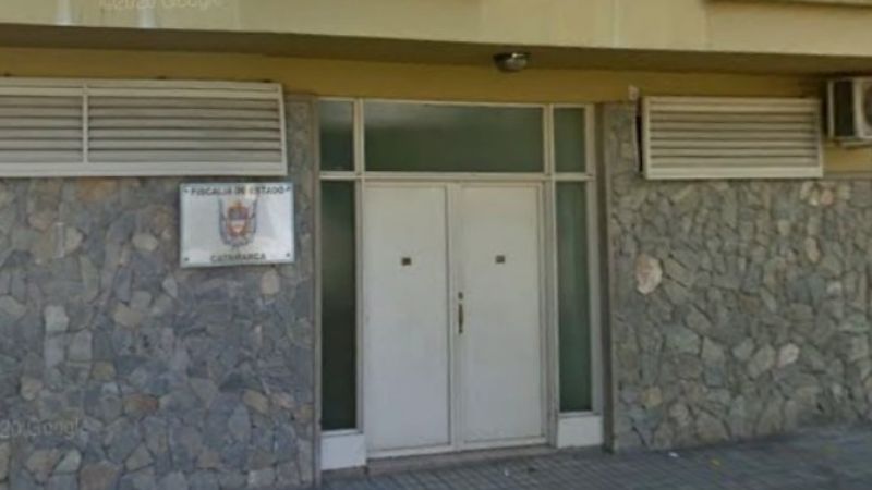 Protesta de trabajadores de Fiscalía de Estado