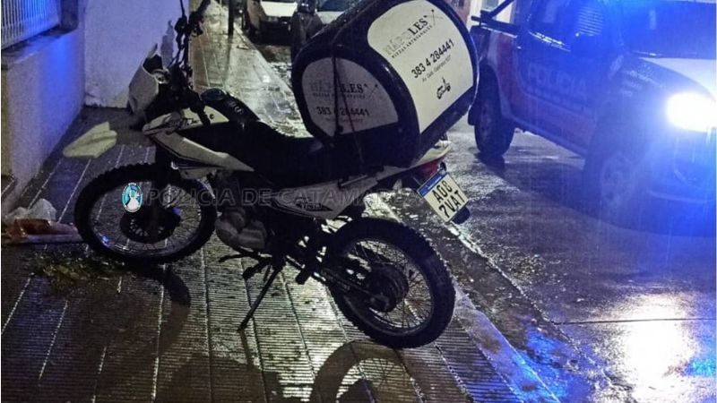 Cadete se accidentó cuando se desató el temporal