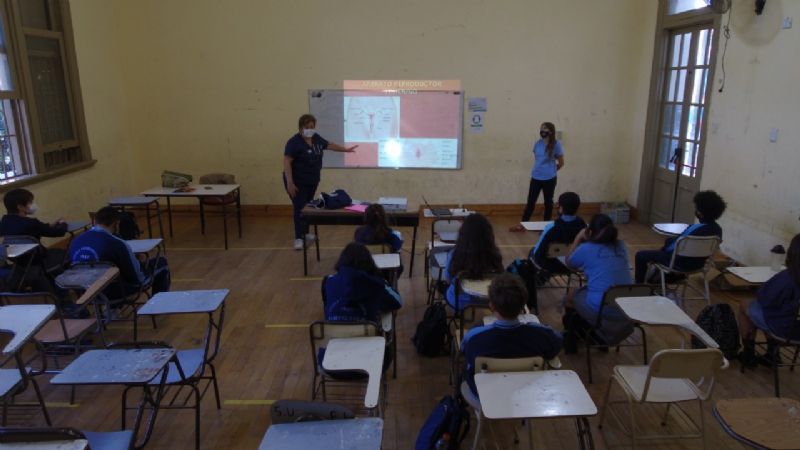 Se imparten charlas de Educación Sexual en La Fray