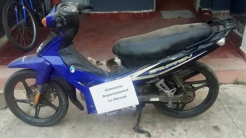 Secuestran una moto y dos motores en una inspección de talleres mecánicos