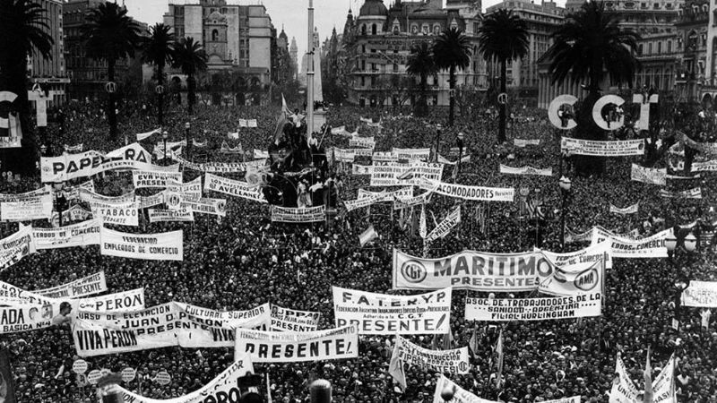 A 76 años del día que el pueblo colmó la Plaza de Mayo y cambió la historia argentina