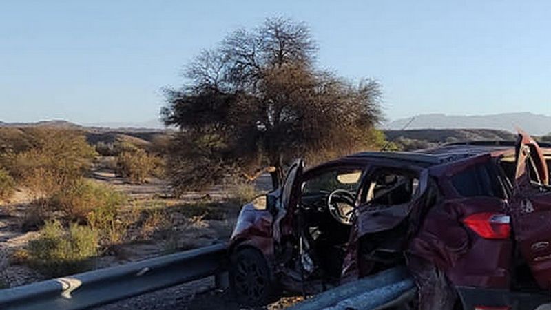 Dos fallecidos y cuatro heridos en un accidente en Belén