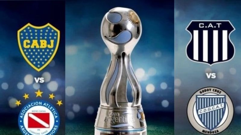 Boca-Argentinos, el 3/Nov., en la “semi” de Copa Argentina