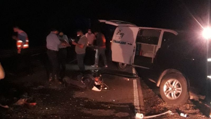 Grave accidente en Recreo: 3 muertos