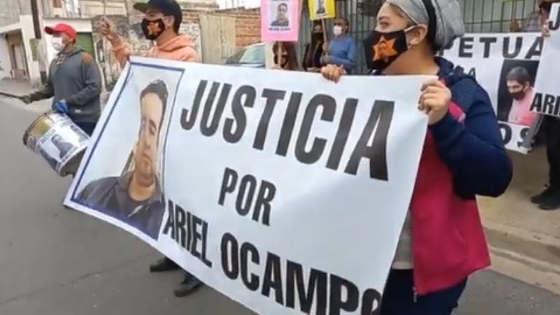 A nueve meses del asesinato de Ocampo, volvieron a pedir justicia