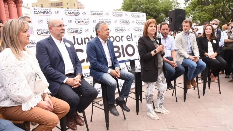 Cornejo y Bullrich en Catamarca