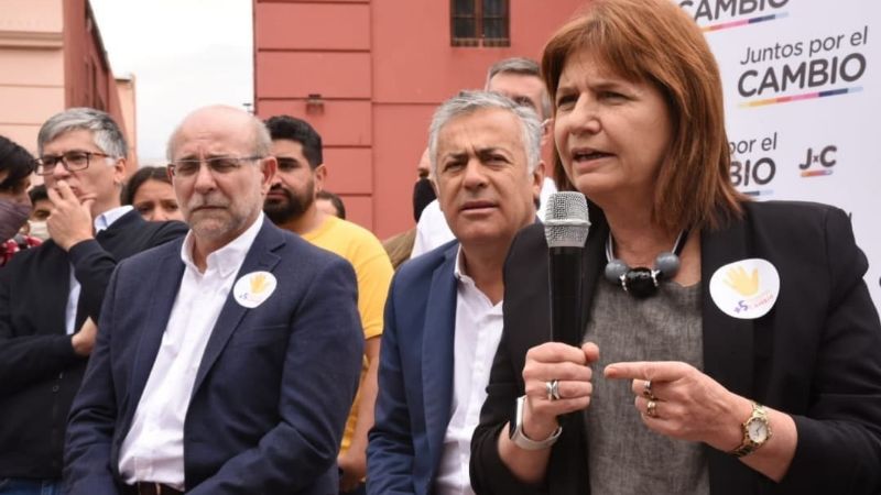 Cornejo y Bullrich en Catamarca