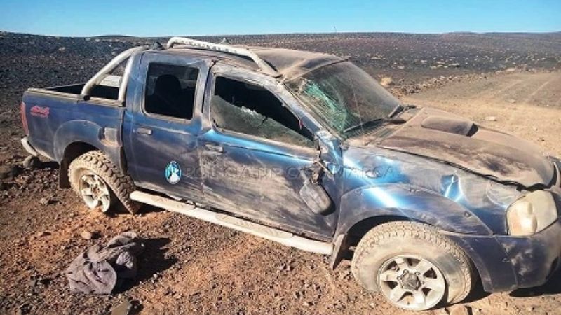 Volcó con su camioneta en Antofagasta de la Sierra