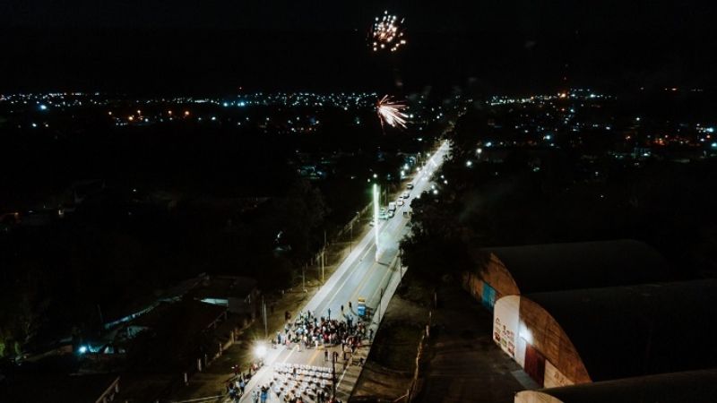 Inauguraron baterías de obras en el Valle Central
