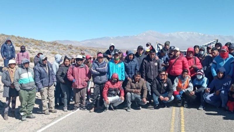 Prometieron solución y se levantó el corte en Ruta Provincial 43