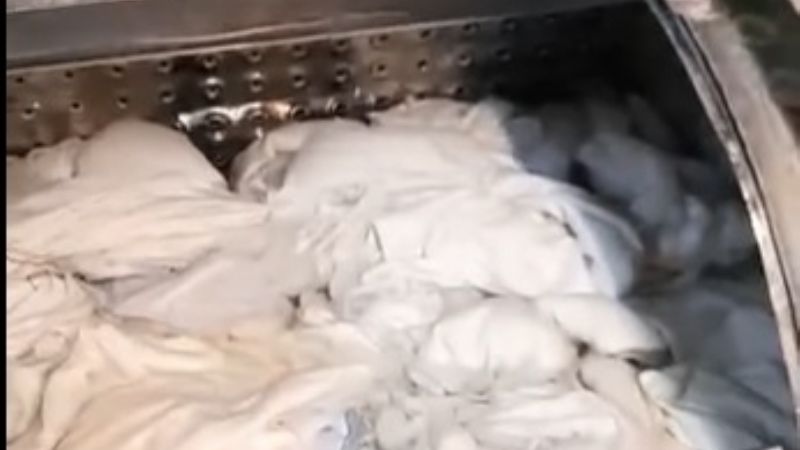 Se rompió la única lavadora de ropas del Hospital San Juan