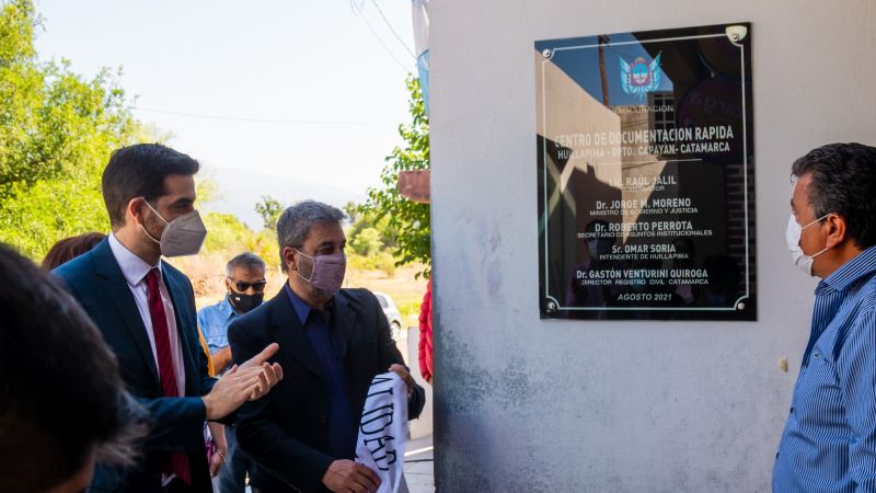 Nuevo centro de documentación rápida en Huillapima