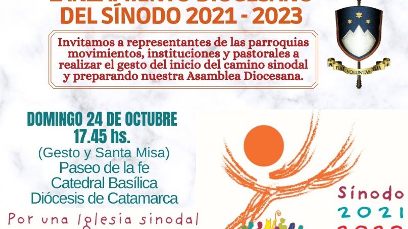 La Diócesis de Catamarca dará apertura al camino sinodal