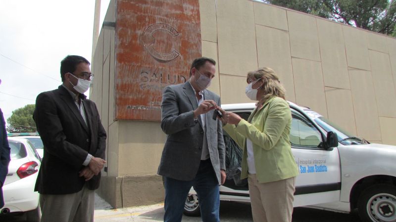 Nueva unidad de traslado para el Hospital San Juan