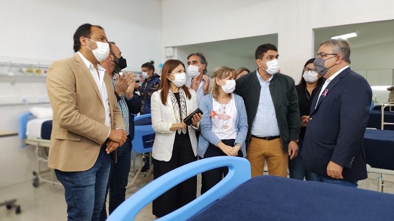 Inauguración de obras y entrega de equipamientos en Santa María