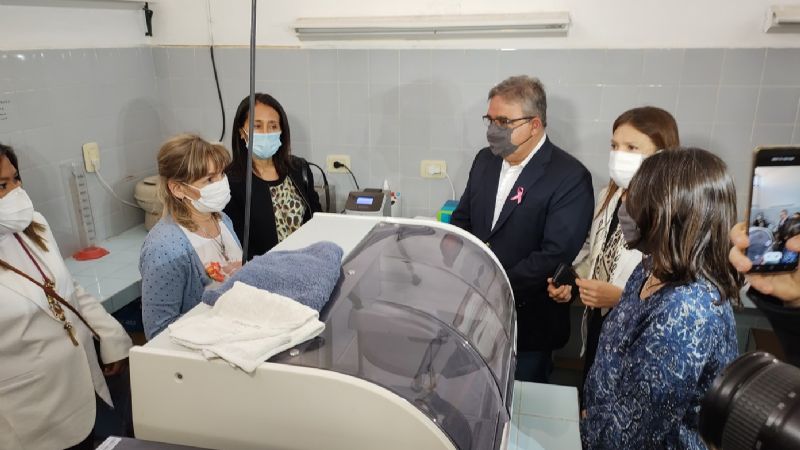 Inauguración de obras y entrega de equipamientos en Santa María