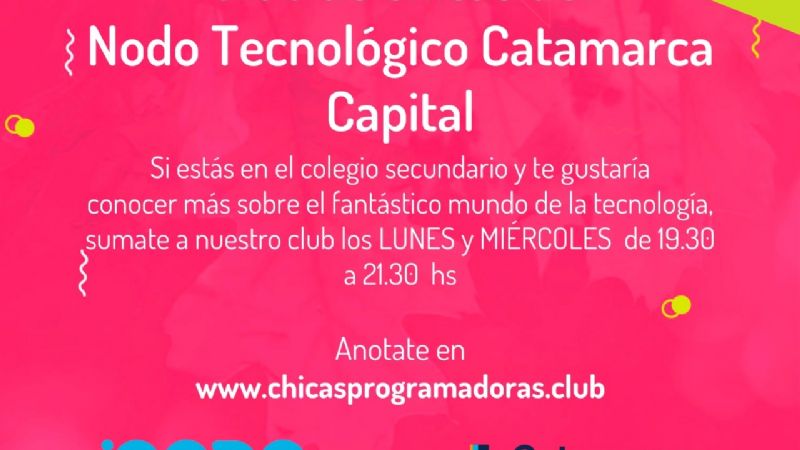 Se lanza el Club de Chicas Programadoras