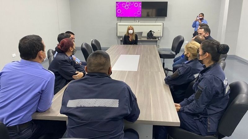 Continúan las capacitaciones para operarios del Servicio de Atención de Emergencias 911