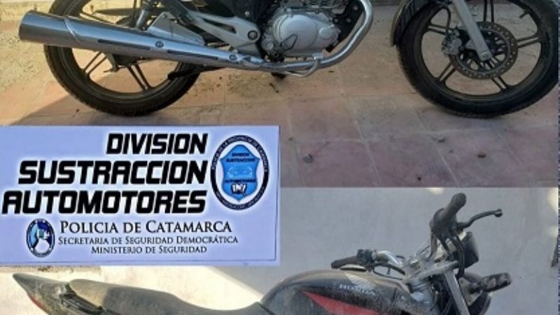 Secuestran motocicletas con signos de adulteración