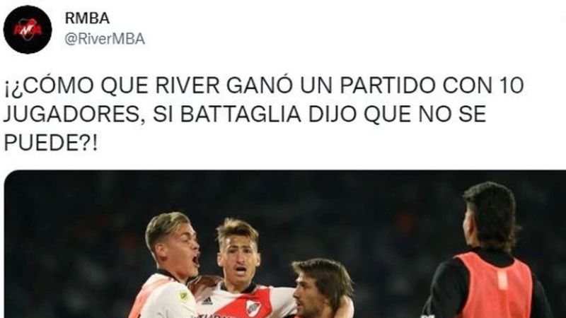 "No se puede" o "se puede"... con un jugador menos