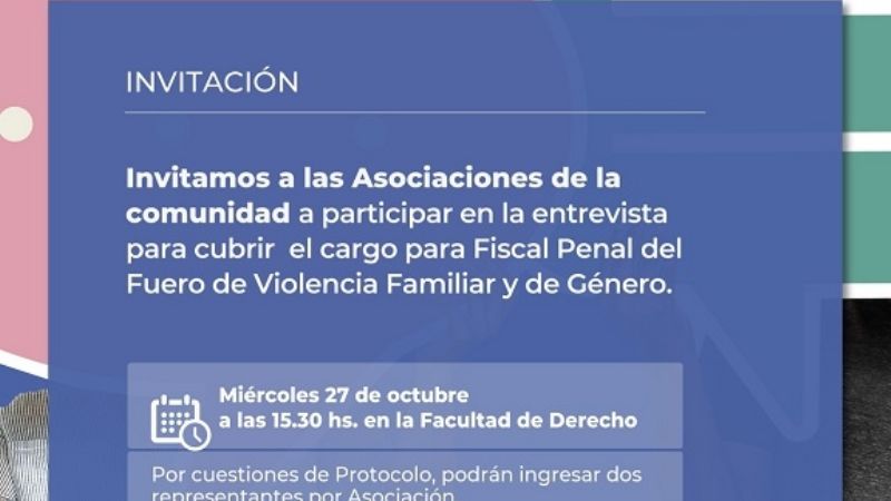 Entrevistas para fiscal Penal