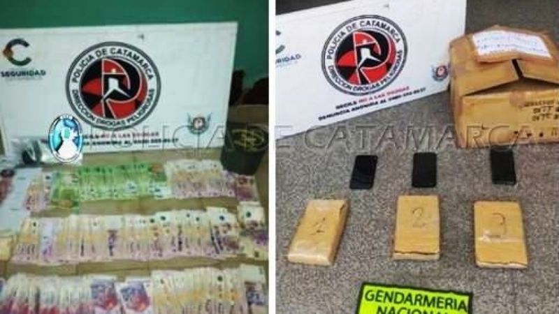 Secuestran droga en cinco allanamientos en Andalgalá