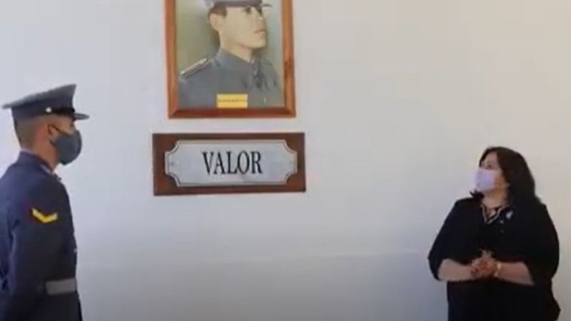 Reconocimiento a soldado tinogasteño, héroe de la Patria