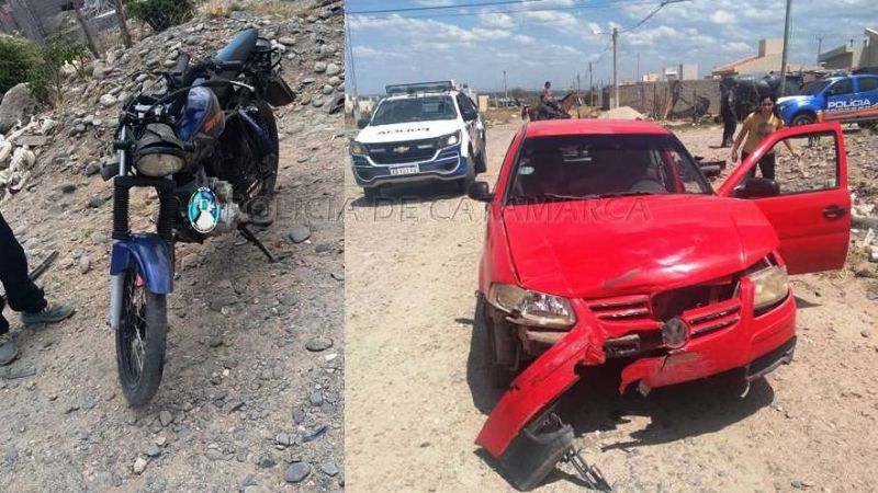 Adolescente grave tras un fuerte choque