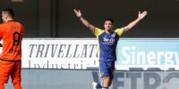 EL “CHOLITO” es el segundo jugador en la historia del Hellas Verona que anotó cuatro tantos en un partido.