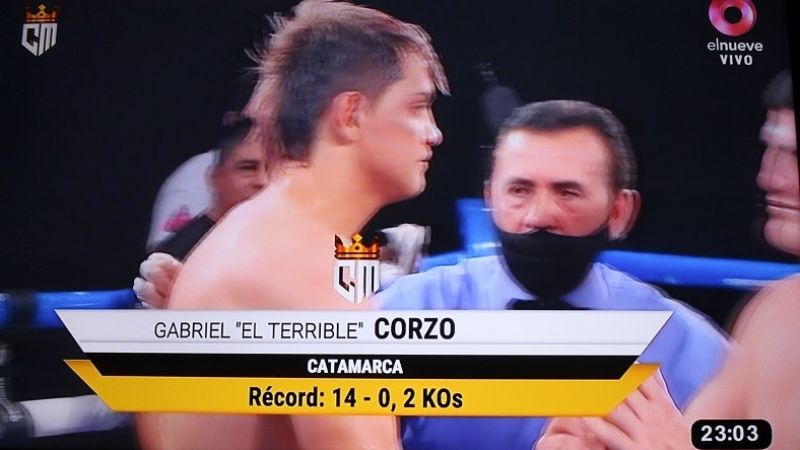 Regreso con gloria del “Terrible” Corzo en Buenos Aires