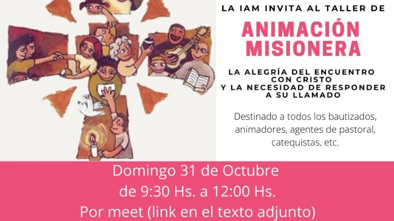 Invitan a taller de Animación Misionera