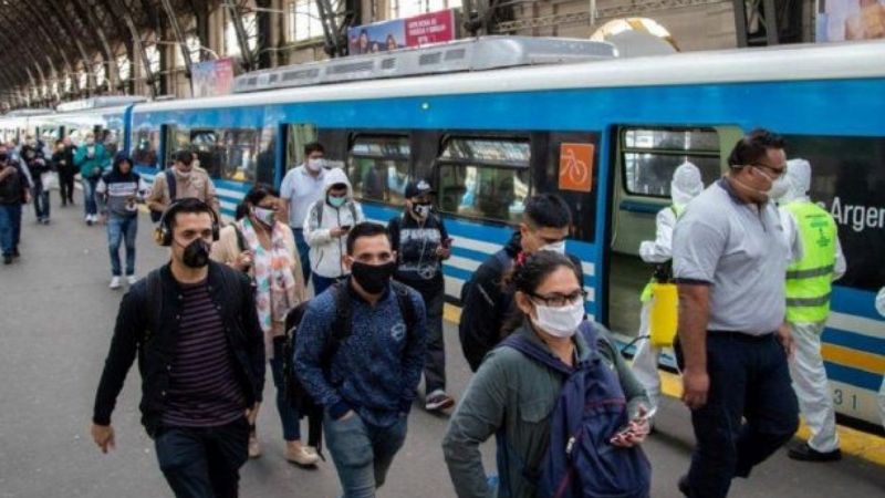 No rige ningún límite especial de ocupación en el transporte público