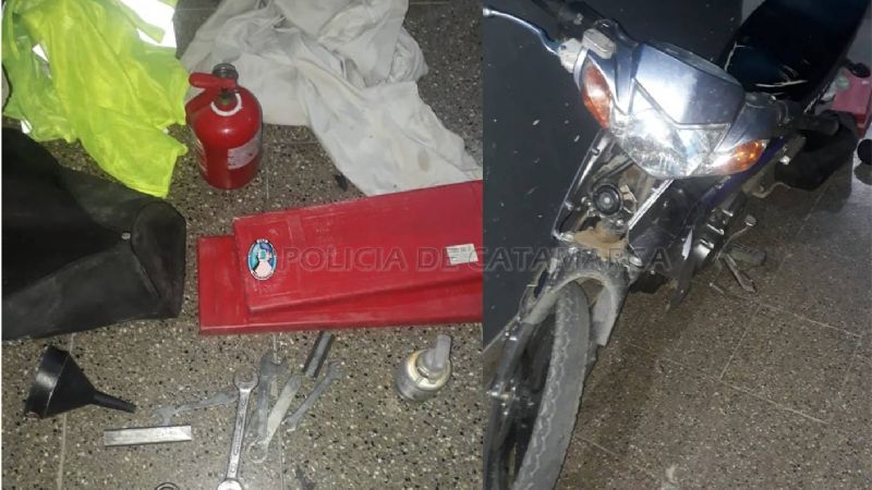 Ladrón abandonó el botín y escapó por una casa