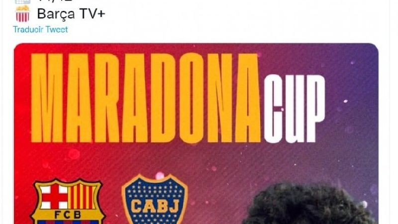 Boca y Barcelona jugarán la Maradona Cup