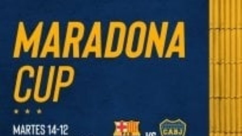 Boca y Barcelona jugarán la Maradona Cup