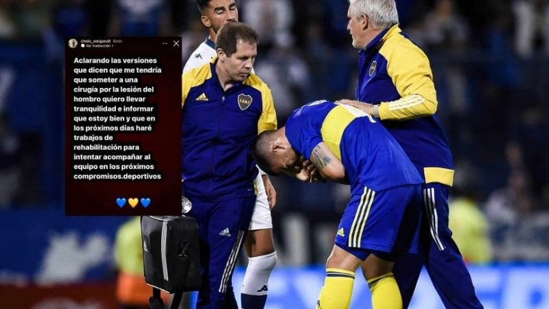 Weigandt lesionado en el hombro; lo operan o no?