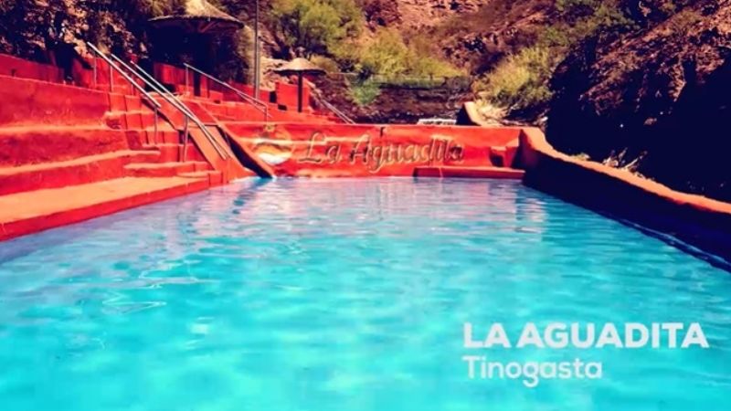 Tinogasta promociona las termas de La Aguadita
