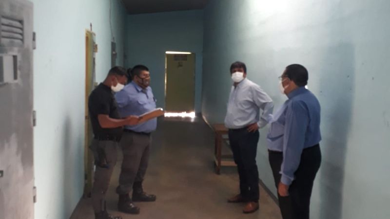 Avanza la construcción de la capilla en la cárcel de Miraflores