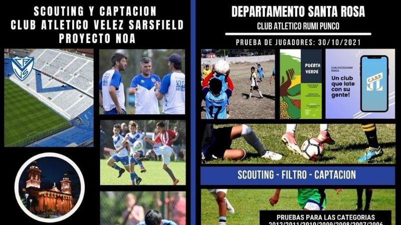 Vélez amplió su proyecto de captación a Santa Rosa