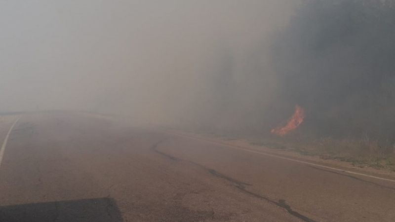 Por incendios forestales evacuaron a personas en Los Altos