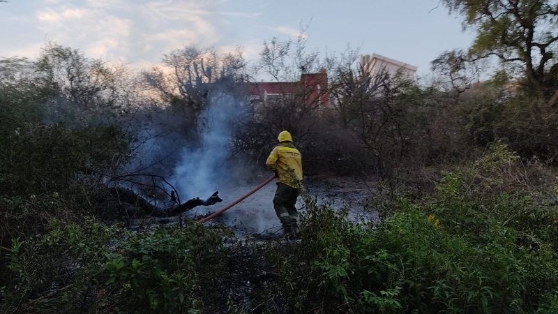 Catamarca vivió un verdadero infierno con fuego, viento y más de 40°