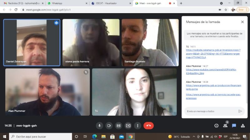 Articulación para adherir a la propuesta industrial vitivinícola Plan 1000