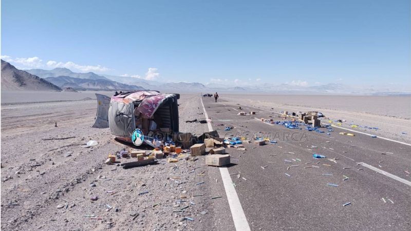 Dos muertes por siniestros viales en Belén y Antofagasta
