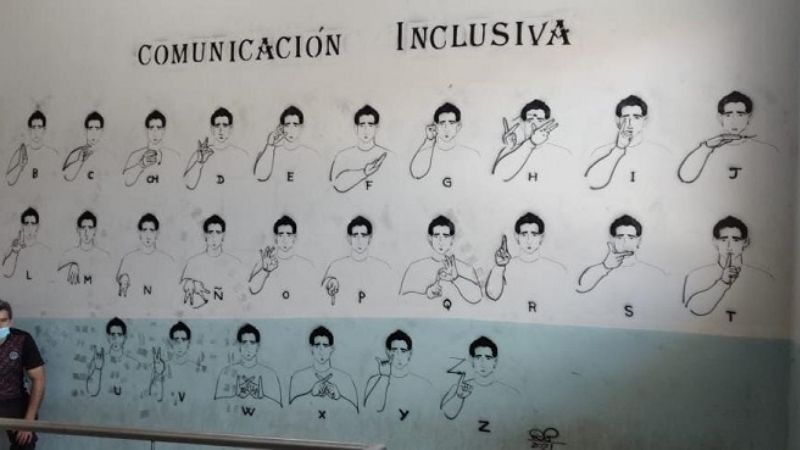Nuevo Mural Inclusivo en la Escuela Nº 46