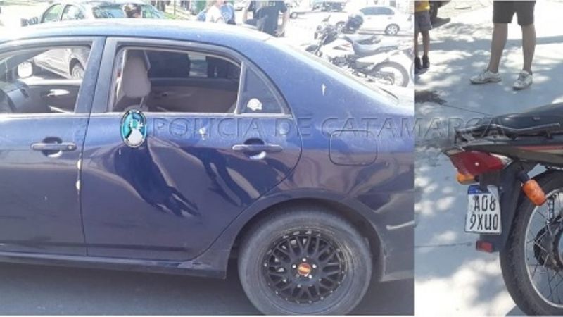 Nena de 3 años resultó con golpes en un choque