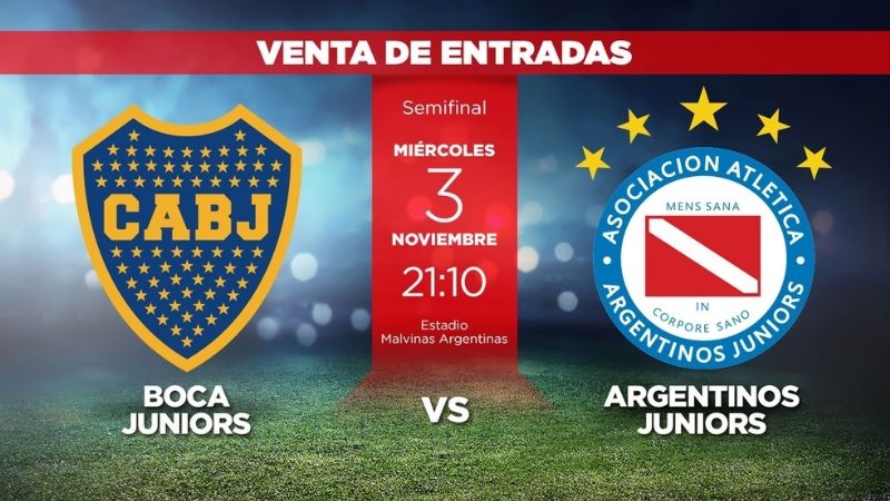 Desde hoy venden entradas para Boca - Argentinos