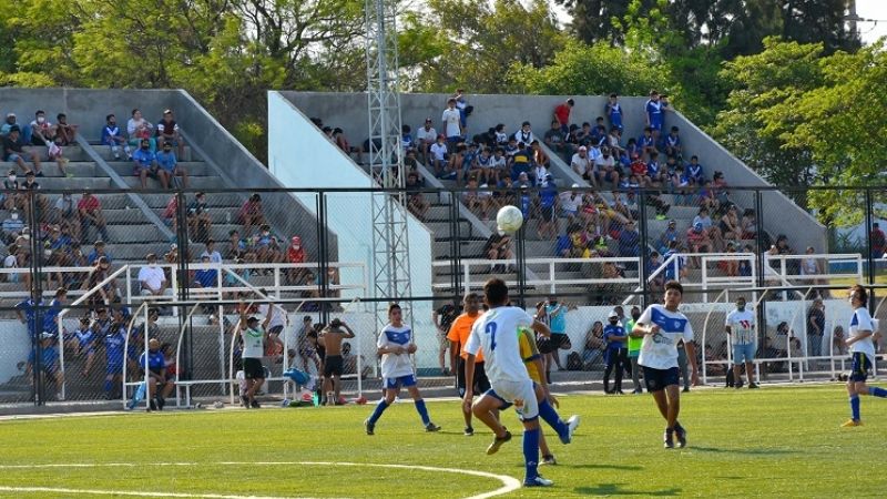 Multitud de niños por la Captación de Vélez AFA, en Vélez Catamarca