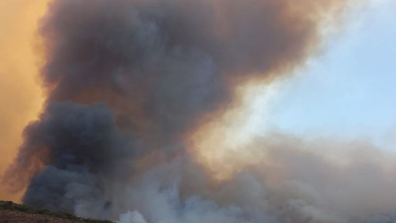 Catamarca, en clave amarilla por los incendios forestales